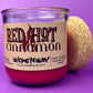 Red Hot Cinnamon | Recycled Glass Candle  | WicksNWax