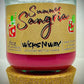 Summer Sangria | Candle | 100% Recycled Glass | WicksNWax