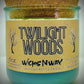 Twilight Woods | Candle | 100% Recycled Glass | WicksNWax