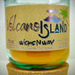 Volcano Island | Candle | 100% Recycled Glass | WicksNWax