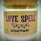 Love Spell | Candle | 100% Recycled Glass | WicksNWax