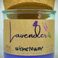 Lavender | Candle | 100% Recycled Glass | WicksNWax