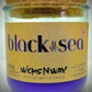 Black Sea | Candle | 100% Recycled Glass | WicksNWax