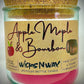 Apple, Maple & Bourbon | Candle | 100% Recycled Glass | WicksNWax