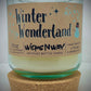Winter Wonderland | Candle | 100% Recycled Glass | WicksNWax