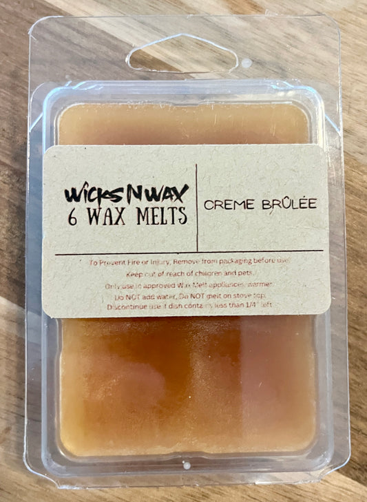 Créme Brûlée | Wax Melts | WicksNWax