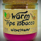 Warm Pipe Tobacco | Candle | 100% Recycled Glass | WicksNWax