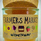 Farmer’s Market | Candle | 100% Recycled Glass | WicksNWax