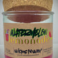 Watermelon Lemonade | Candle | 100% Recycled Glass | WicksNWax
