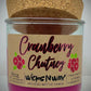 Cranberry Chutney | Candle | 100% Recycled Glass | WicksNWax