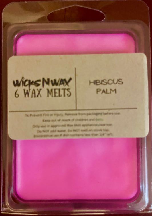 Hibiscus Palm | Melts | WicksNWax
