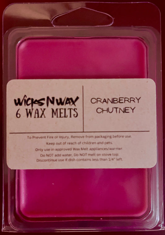 Cranberry Chutney | Melts | WicksNWax