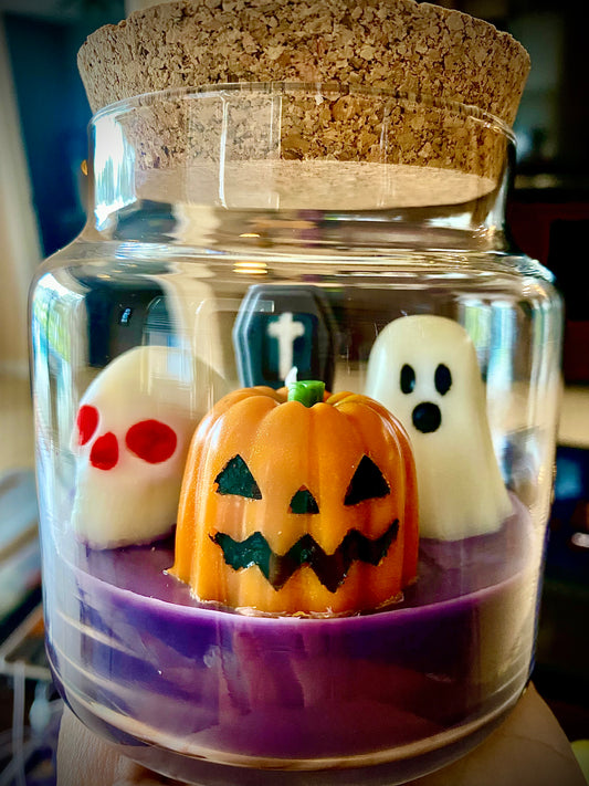 Halloween Candle | Specialty Art Candle | WicksNWax