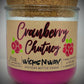 Cranberry Chutney | Candle | 100% Recycled Glass | WicksNWax