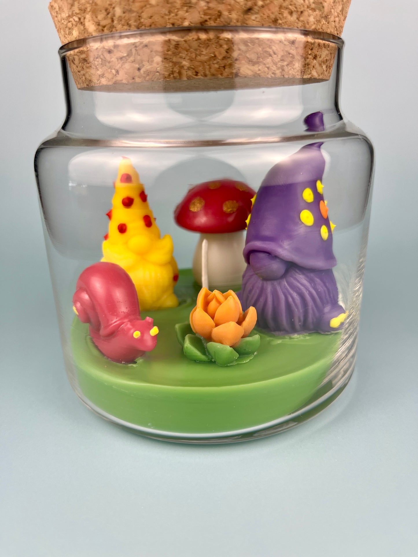 Garden Gnome Art Candle | Specialty | WicksNWax