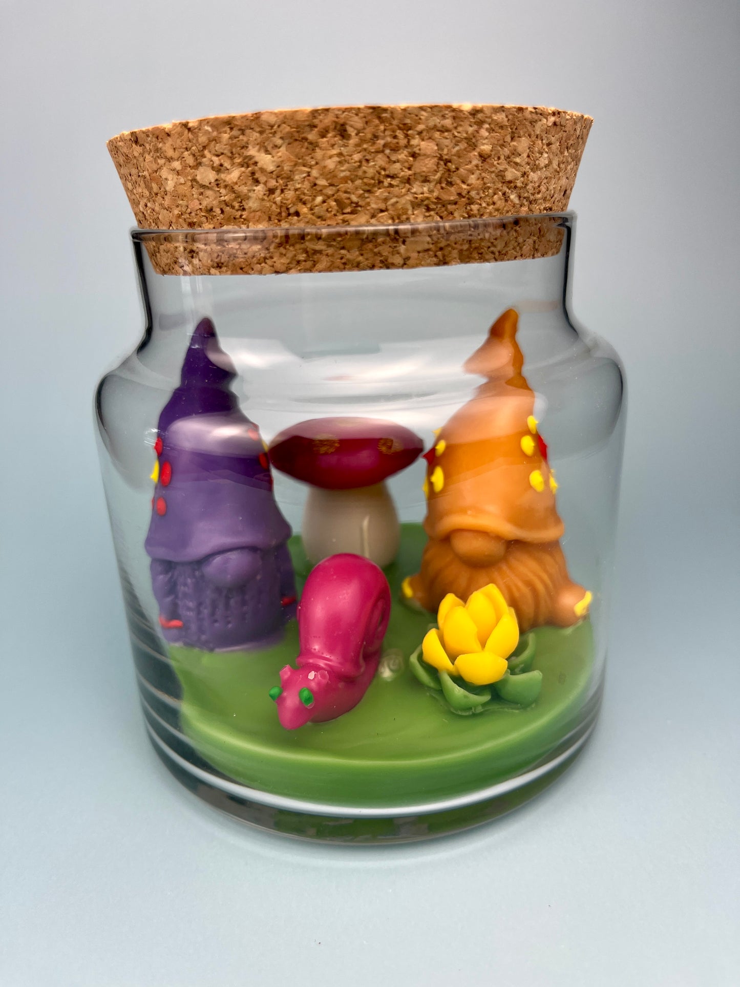 Garden Gnome Art Candle | Specialty | WicksNWax