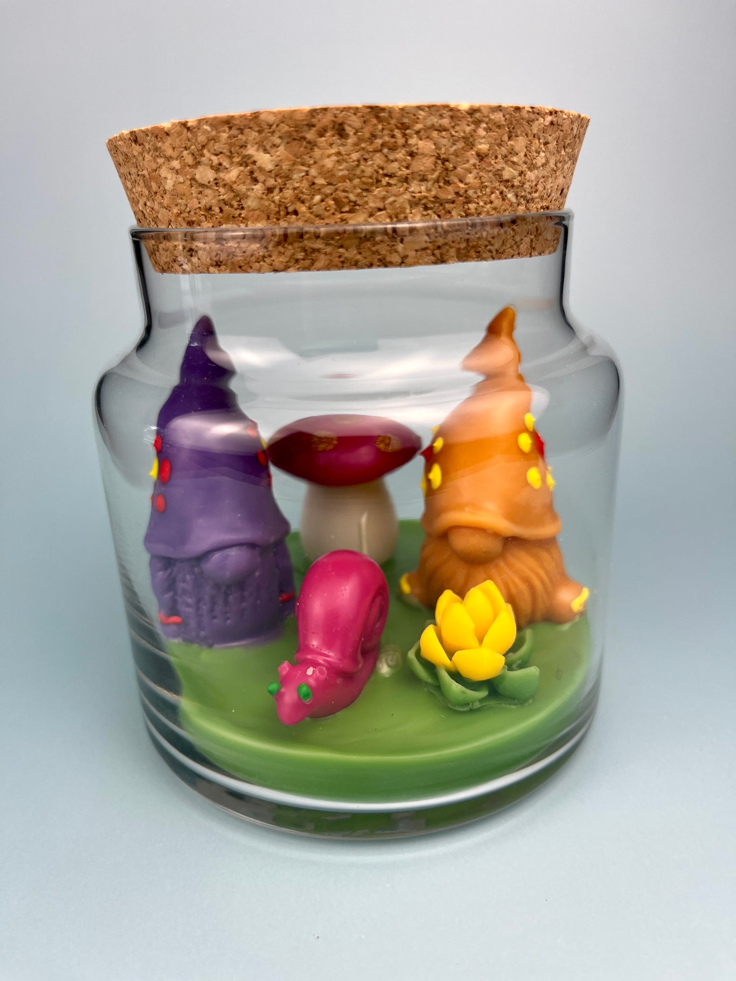 Garden Gnome Art Candle | Specialty | WicksNWax
