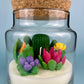 Cactus Art Candle | Large | WicksNWax