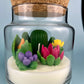 Cactus Art Candle | Large | WicksNWax