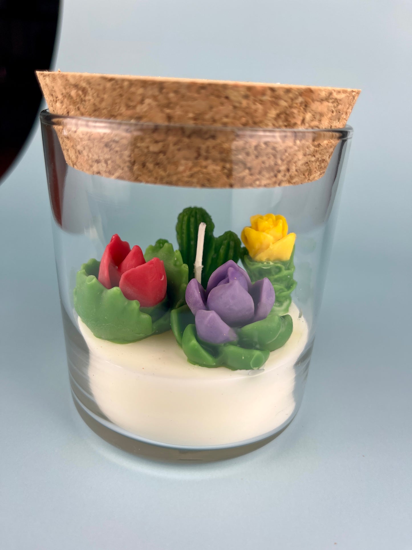 Cactus Art Candle | Small | WicksNWax