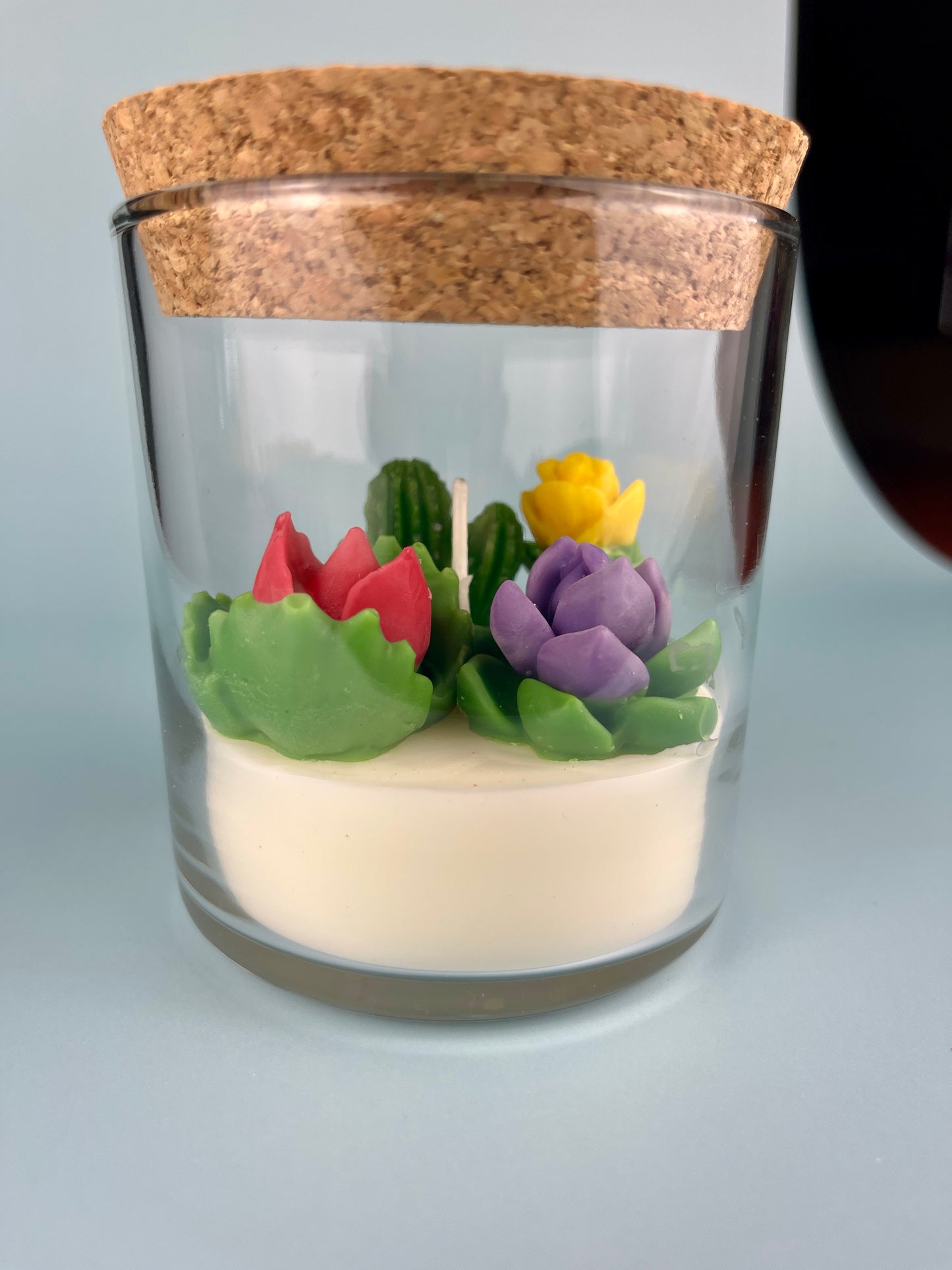 Cactus Art Candle | Small | WicksNWax