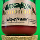 Recycled glass candle with cork lid, Watermelon Lemonade label, WicksNWax